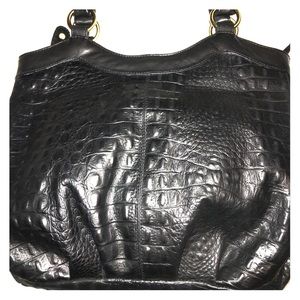Michael Rome Designs Crocodile Embossed Handbag